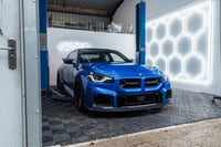 BMW M2 G87 Pre - Preg Carbon Fibre T - CSL Front Grilles by Trevora (2023 - 2024) - Evolve Automotive