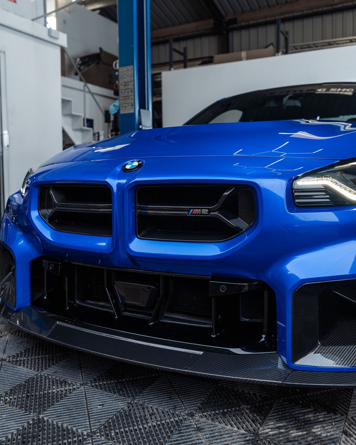 BMW M2 G87 Pre - Preg Carbon Fibre T - CSL Front Grilles by Trevora (2023 - 2024) - Evolve Automotive