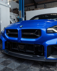 BMW M2 G87 Pre - Preg Carbon Fibre T - CSL Front Grilles by Trevora (2023 - 2024) - Evolve Automotive