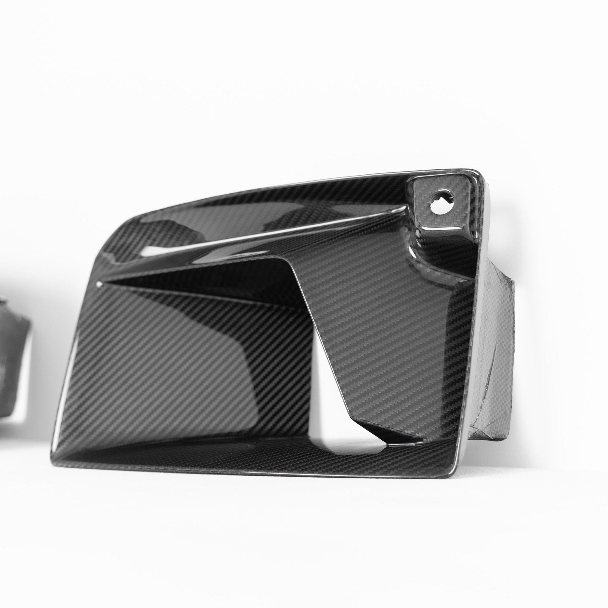 BMW M2 G87 Pre - Preg Carbon Fibre TR87 Front Air Ducts by Trevora (2023+) - Evolve Automotive