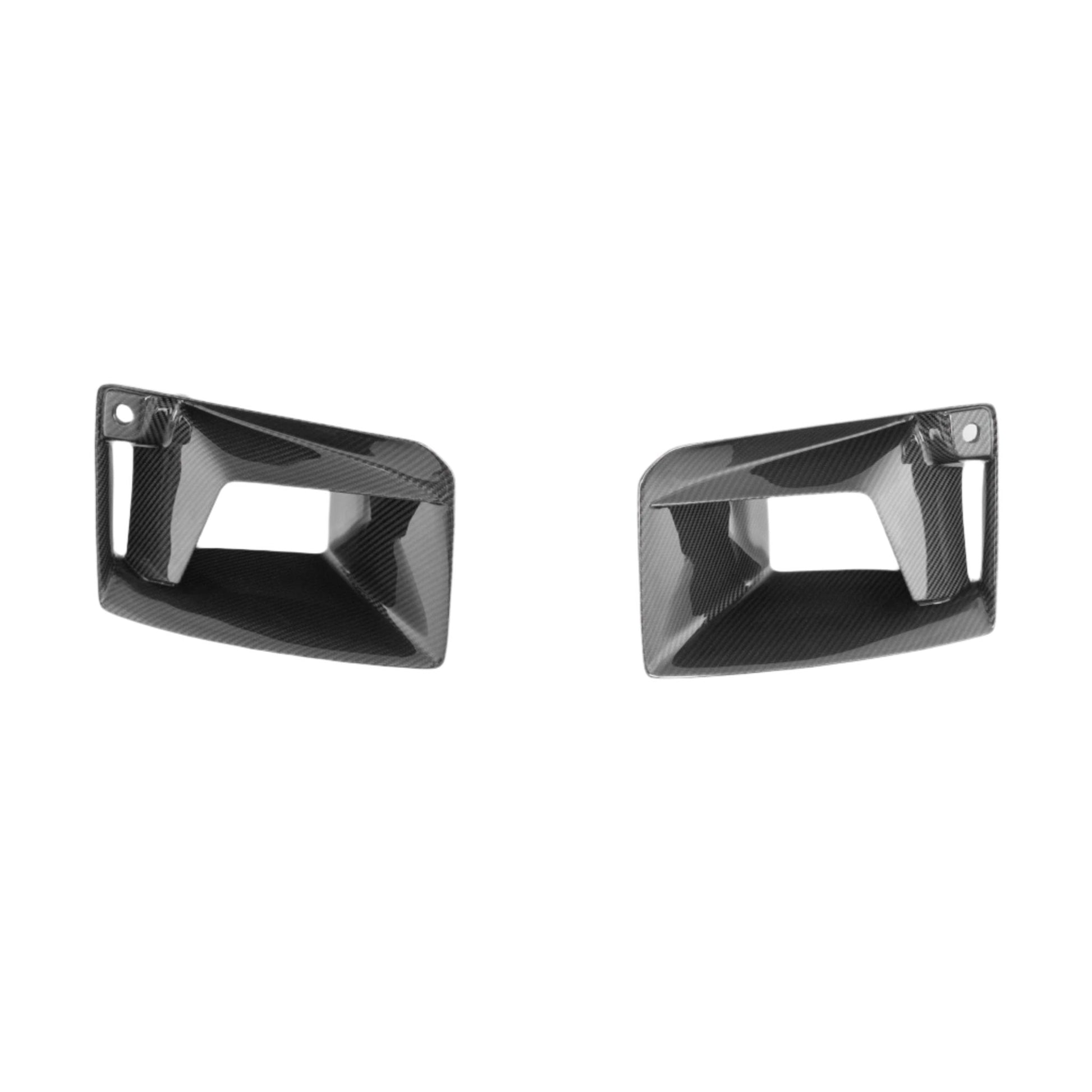 BMW M2 G87 Pre - Preg Carbon Fibre TR87 Front Air Ducts by Trevora (2023+) - Evolve Automotive