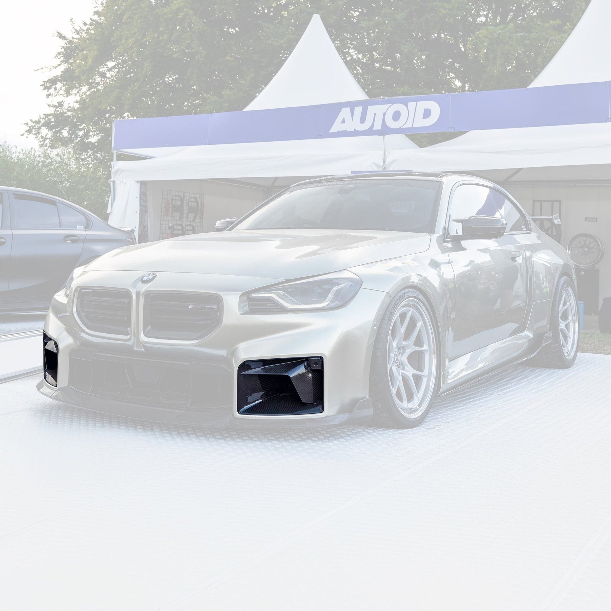 BMW M2 G87 Pre - Preg Carbon Fibre TR87 Front Air Ducts by Trevora (2023+) - Evolve Automotive