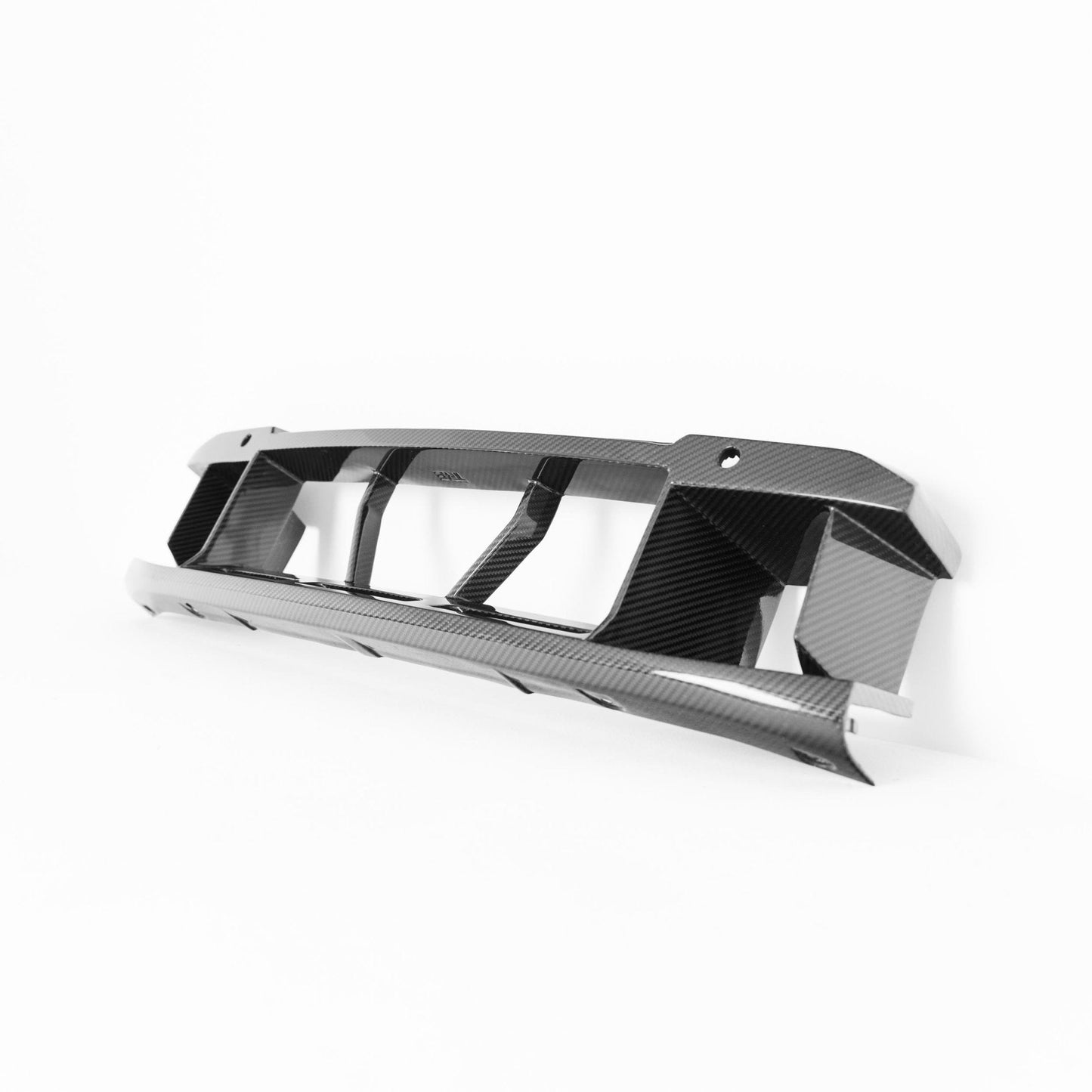 BMW M2 G87 Pre - Preg Carbon Fibre TR87 Front Bumper Centre Trim by Trevora (2023+) - Evolve Automotive