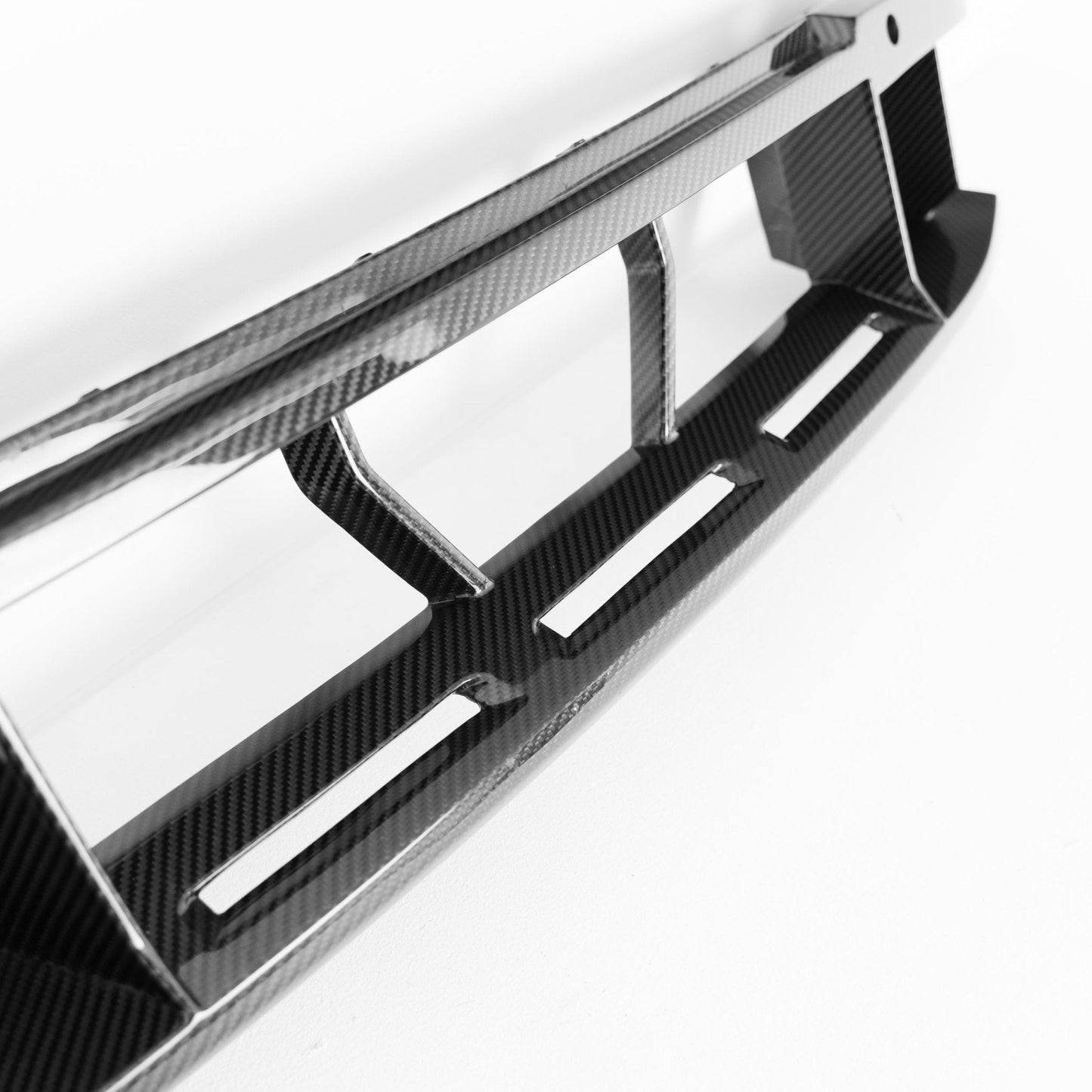 BMW M2 G87 Pre - Preg Carbon Fibre TR87 Front Bumper Centre Trim by Trevora (2023+) - Evolve Automotive
