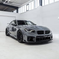 BMW M2 G87 Pre - Preg Carbon Fibre TR87 Front Bumper Centre Trim by Trevora (2023+) - Evolve Automotive