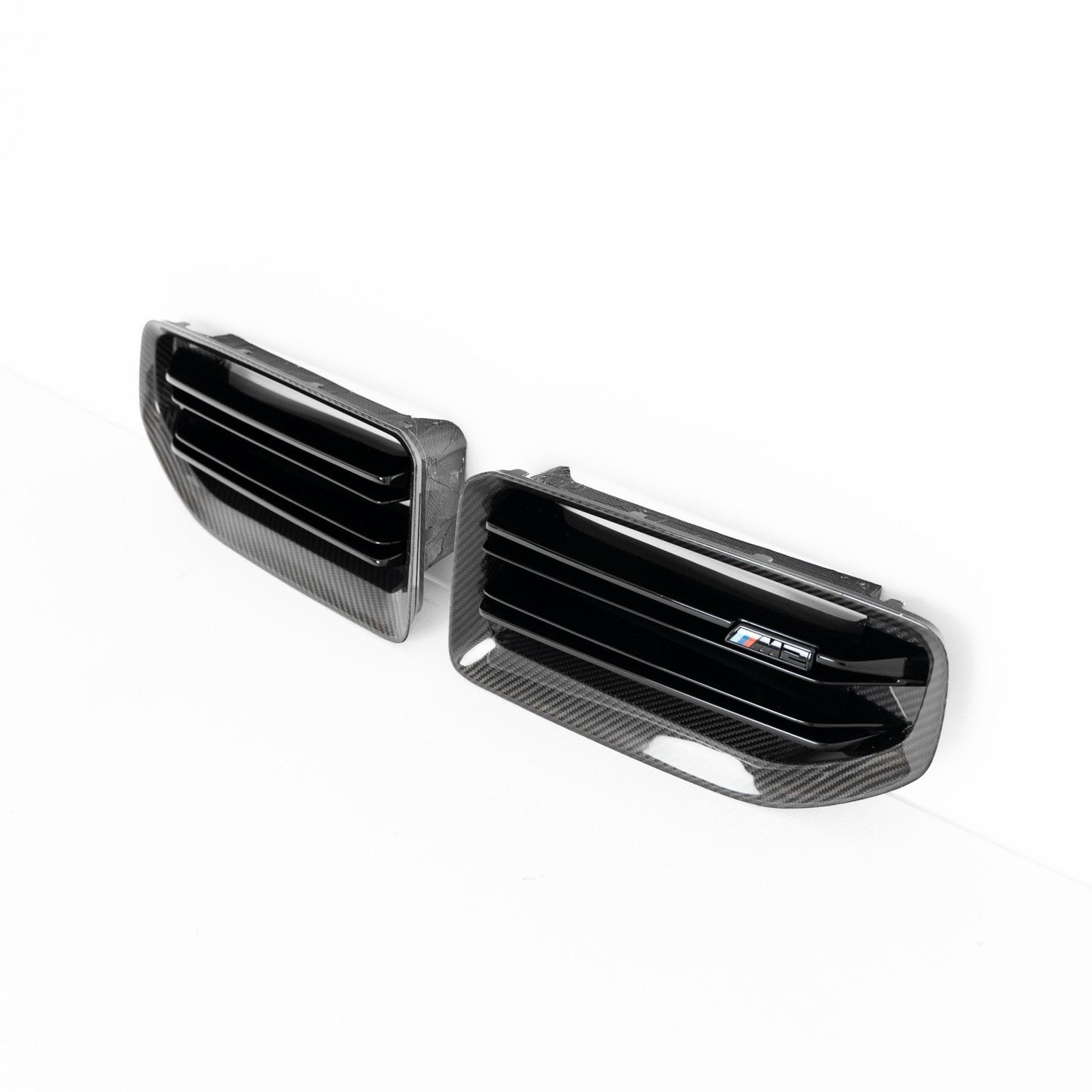 BMW M2 G87 Pre - Preg Carbon Fibre TR87 Front Grilles by Trevora (2023 - 2024) - Evolve Automotive
