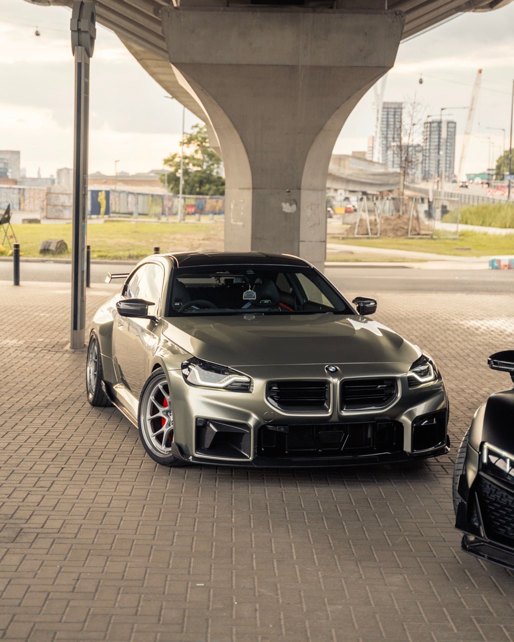BMW M2 G87 Pre - Preg Carbon Fibre TR87 Front Grilles by Trevora (2023 - 2024) - Evolve Automotive