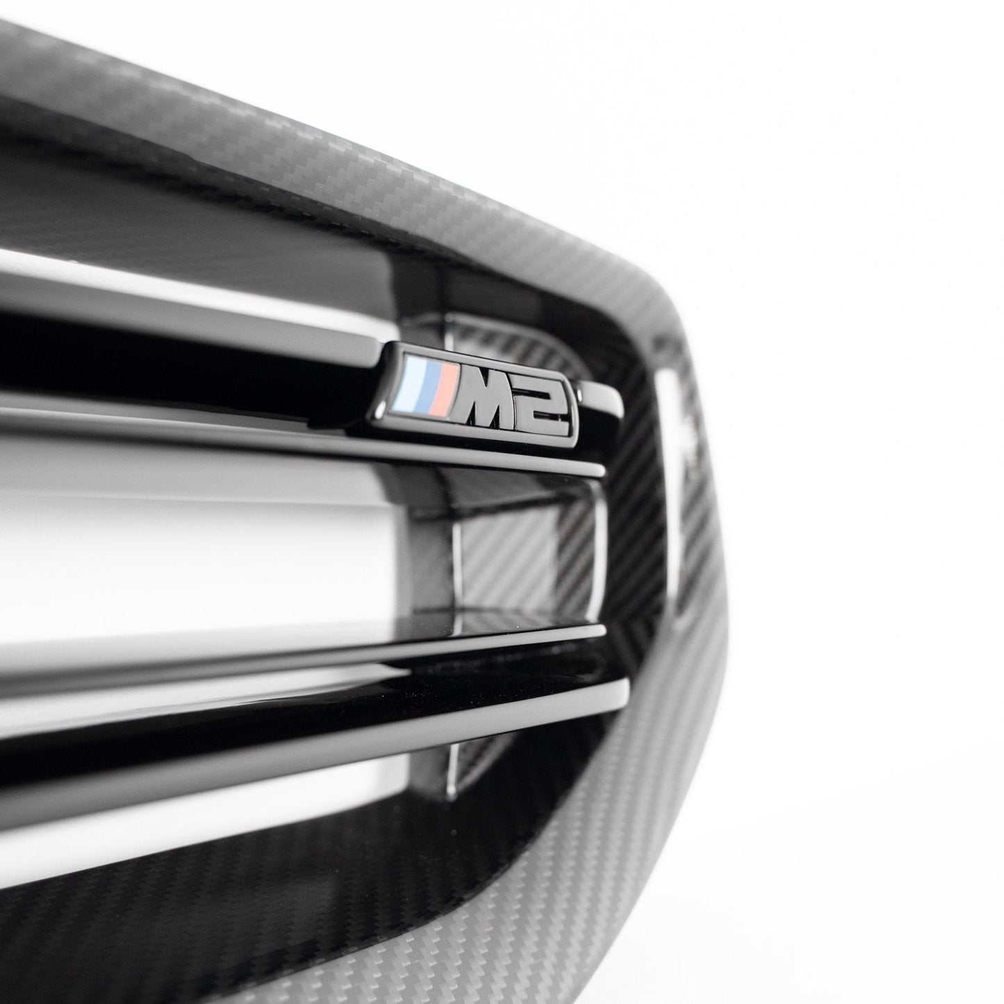 BMW M2 G87 Pre - Preg Carbon Fibre TR87 Front Grilles by Trevora (2023 - 2024) - Evolve Automotive