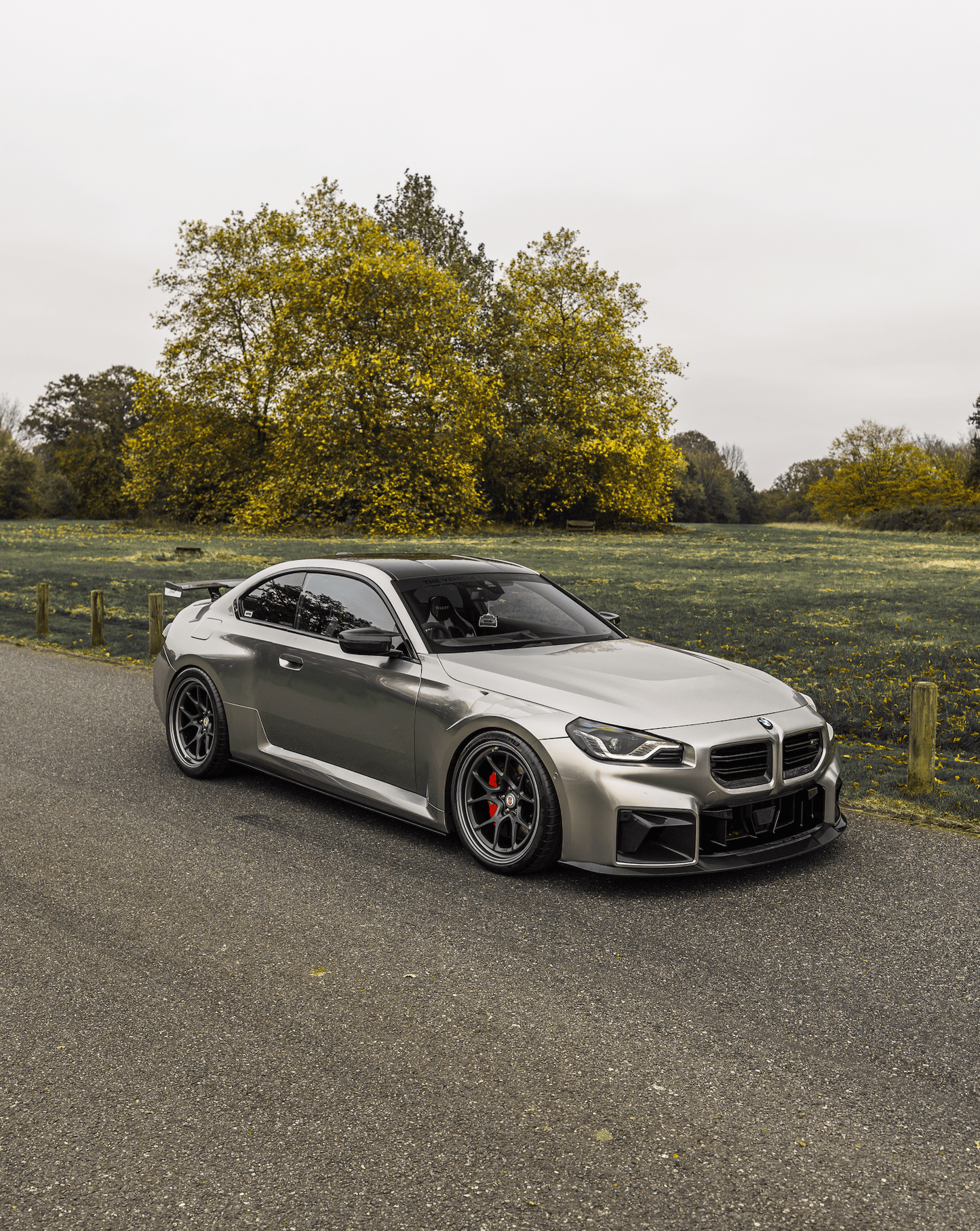 BMW M2 G87 Pre - Preg Carbon Fibre TR87 Front Grilles by Trevora (2023 - 2024) - Evolve Automotive