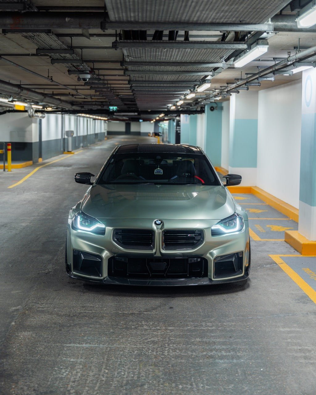 BMW M2 G87 Pre - Preg Carbon Fibre TR87 Front Grilles by Trevora (2023 - 2024) - Evolve Automotive