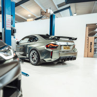 BMW M2 G87 Pre - Preg Carbon Fibre TR87 Rear Diffuser by Trevora (2023+) - Evolve Automotive