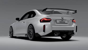 BMW M2 G87 TR87 Track Pack Carbon Fibre Rear Wing by Trevora (2022+) - Evolve Automotive