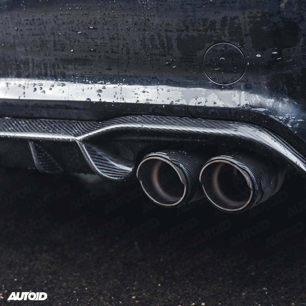 BMW M2 & M2 Competition F87 Pre-preg Carbon Fibre Competition Rear Diffuser Pro by FORM (2015-2021) - Evolve Automotive