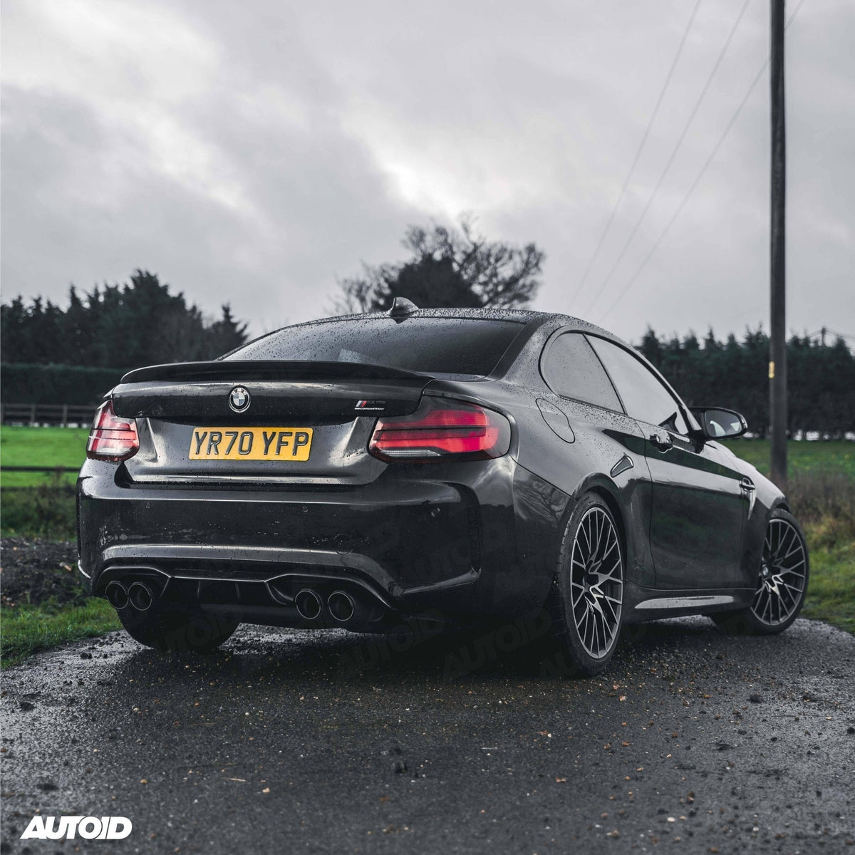 BMW M2 & M2 Competition F87 Pre-preg Carbon Fibre Competition Rear Diffuser Pro by FORM (2015-2021) - Evolve Automotive