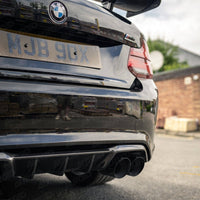 BMW M2 & M2 Competition F87 Pre-preg Carbon Fibre Performance Rear Diffuser Pro by FORM (2015-2021) - Evolve Automotive