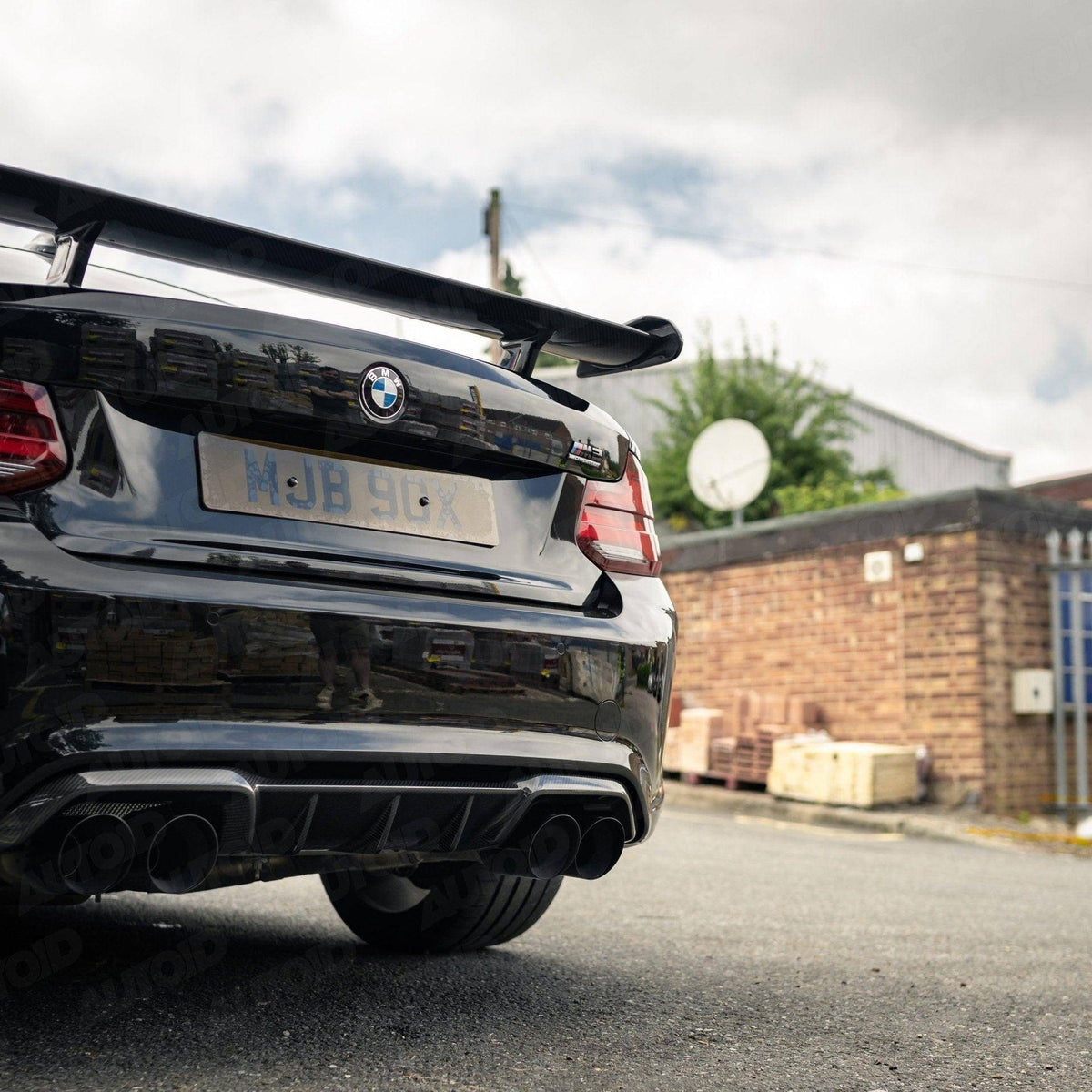 BMW M2 & M2 Competition F87 Pre-preg Carbon Fibre Performance Rear Diffuser Pro by FORM (2015-2021) - Evolve Automotive