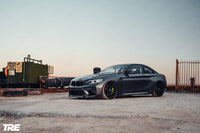 BMW M2 OG F87 Pre - Preg Carbon Fibre Front Splitter by Trevora (2015 - 2018) - Evolve Automotive