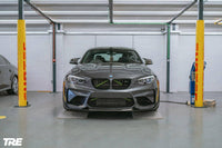 BMW M2 OG F87 Pre - Preg Carbon Fibre Front Splitter by Trevora (2015 - 2018) - Evolve Automotive