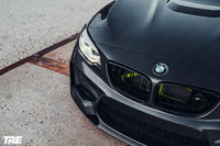 BMW M2 OG F87 Pre - Preg Carbon Fibre Front Splitter by Trevora (2015 - 2018) - Evolve Automotive