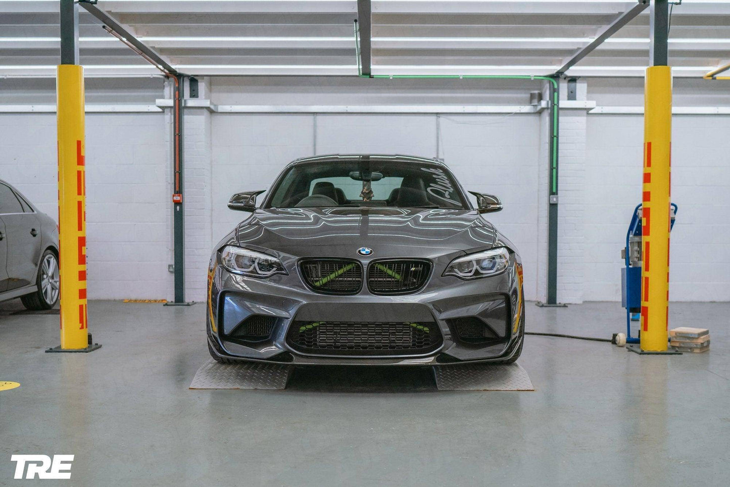 BMW M2 OG F87 Pre - Preg Carbon Fibre Front Splitter by Trevora (2015 - 2018) - Evolve Automotive