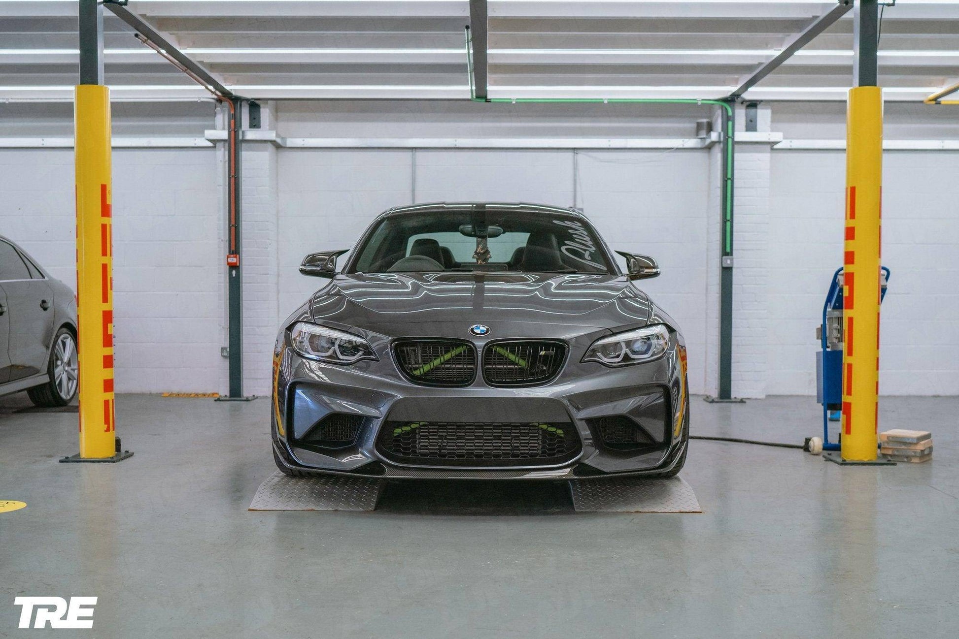 BMW M2 OG F87 Pre - Preg Carbon Fibre Front Splitter by Trevora (2015 - 2018) - Evolve Automotive