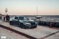 BMW M2 OG F87 Pre - Preg Carbon Fibre Front Splitter by Trevora (2015 - 2018) - Evolve Automotive