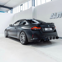 BMW M240i G42 ID - 01 Carbon Fibre Rear Diffuser by Trevora (2021+) - Evolve Automotive