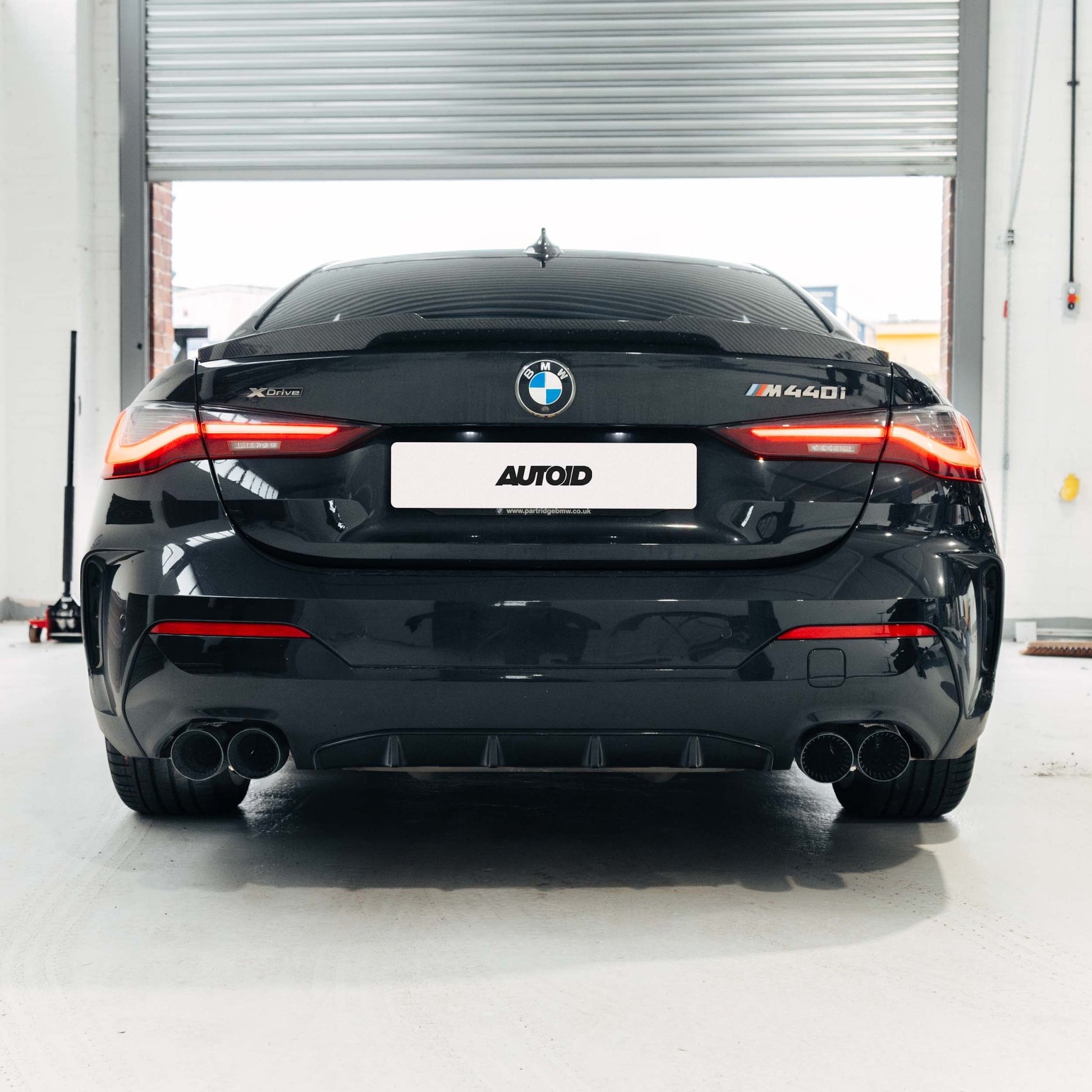 BMW M240i G42, M340i G20 and M440i G22 Cerakote Black Exhaust Tips by Trevora (2021+) - Evolve Automotive
