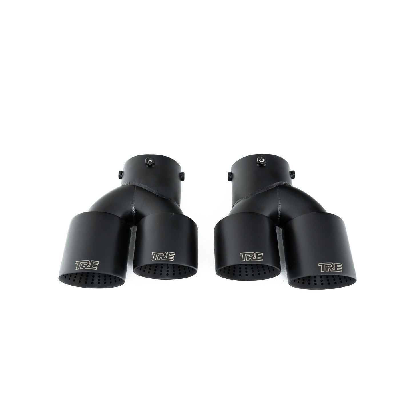 BMW M240i G42, M340i G20 and M440i G22 Cerakote Black Exhaust Tips by Trevora (2021+) - Evolve Automotive
