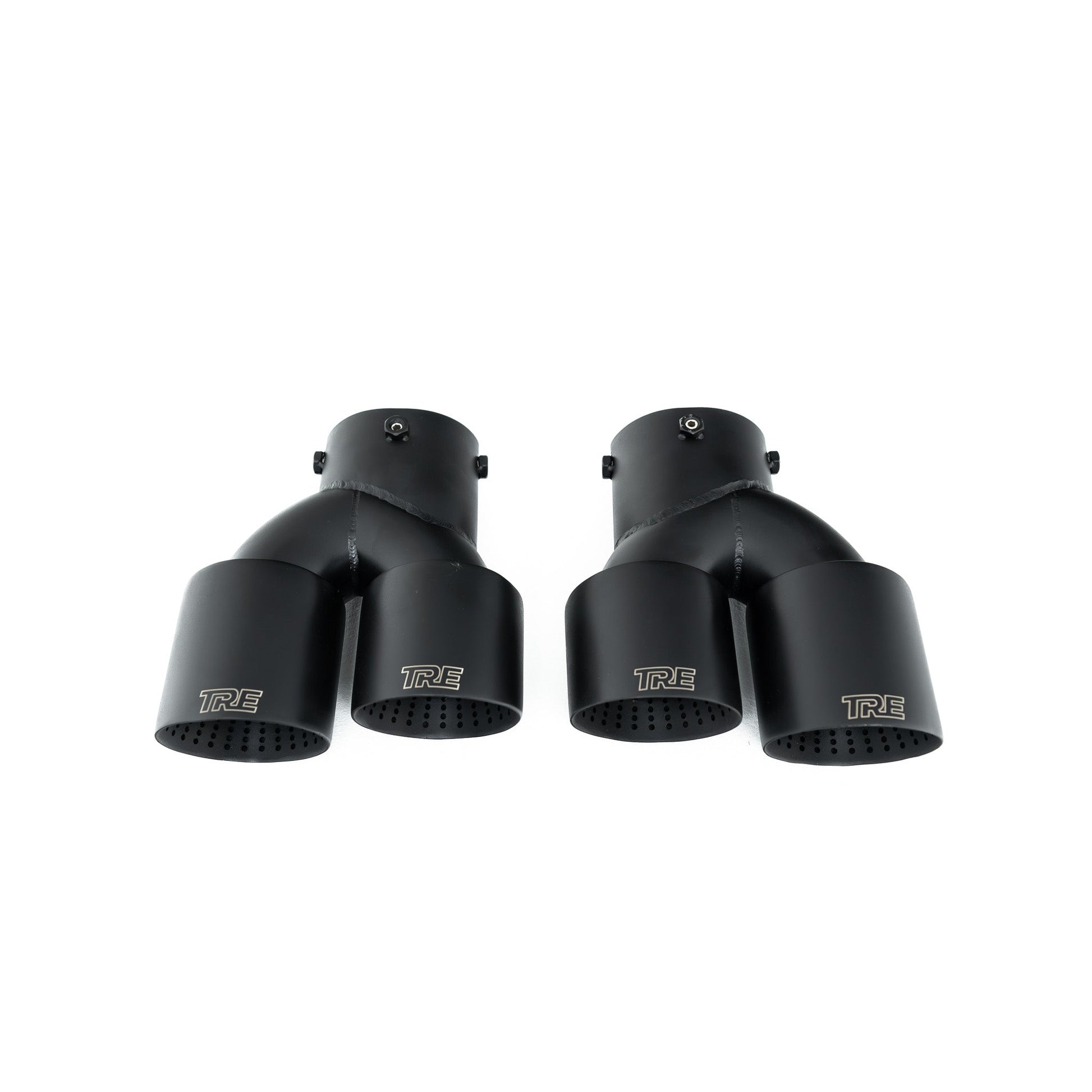 BMW M240i G42, M340i G20 and M440i G22 Cerakote Black Exhaust Tips by Trevora (2021+) - Evolve Automotive