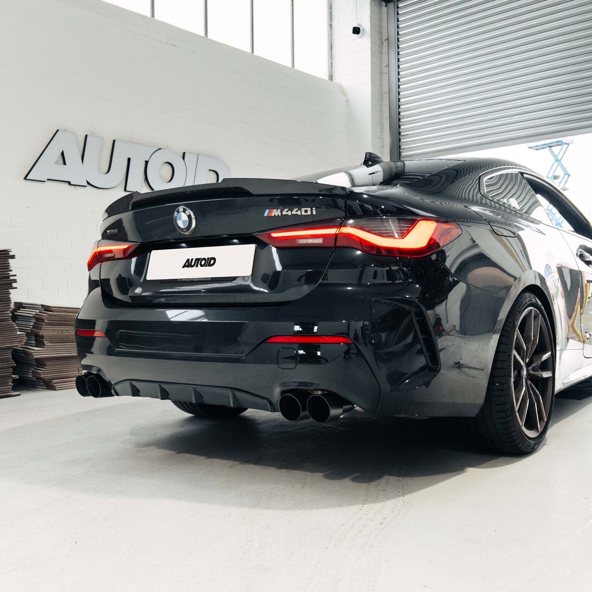 BMW M240i G42, M340i G20 and M440i G22 Cerakote Black Exhaust Tips by Trevora (2021+) - Evolve Automotive