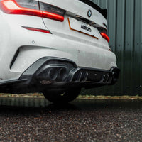 BMW M240i G42, M340i G20 and M440i G22 Cerakote Black Exhaust Tips by Trevora (2021+) - Evolve Automotive