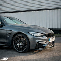 BMW M3 F80 & M4 F82 Pre-Preg Carbon Fibre Front Bumper Inserts by FORM (2014-2020) - Evolve Automotive