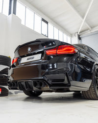 BMW M3 F80 & M4 F82 Pre-Preg Carbon Fibre GT Rear Diffuser Set Pro by FORM (2014-2020) - Evolve Automotive