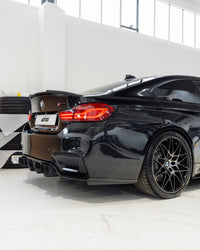 BMW M3 F80 & M4 F82 Pre-Preg Carbon Fibre GT Rear Diffuser Set Pro by FORM (2014-2020) - Evolve Automotive