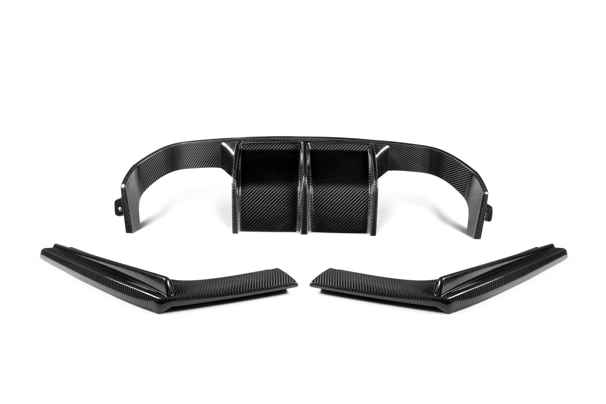 BMW M3 F80 & M4 F82 Pre-Preg Carbon Fibre GT Rear Diffuser Set Pro by FORM (2014-2020) - Evolve Automotive