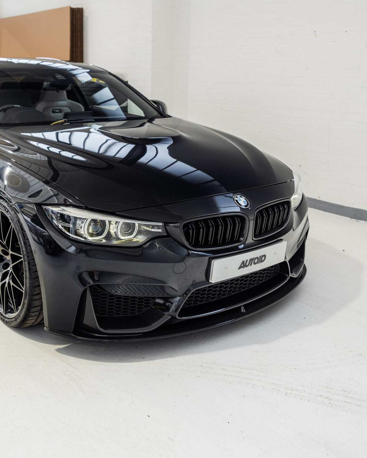 BMW M3 F80 & M4 F82 Pre-Preg Carbon Fibre Performance Front Splitter Pro by FORM (2014-2020) - Evolve Automotive