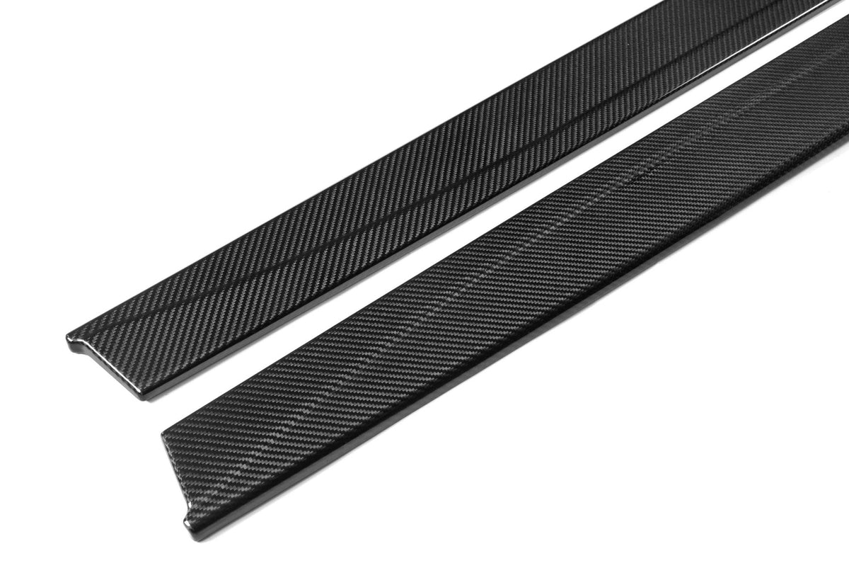 BMW M3 F80 & M4 F82 Pre-Preg Carbon Fibre Side Skirts Pro by FORM (2014-2020) - Evolve Automotive
