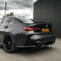 BMW M3 G80 & 3 Series G20 Pre - preg Carbon Fibre PR - 1 Rear Spoiler by Trevora (2018+) - Evolve Automotive