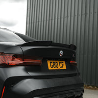 BMW M3 G80 & 3 Series G20 Pre - preg Carbon Fibre PR - 1 Rear Spoiler by Trevora (2018+) - Evolve Automotive