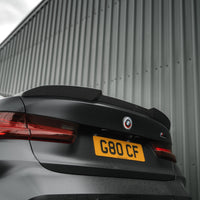 BMW M3 G80 & 3 Series G20 Pre - preg Carbon Fibre PR - 1 Rear Spoiler by Trevora (2018+) - Evolve Automotive