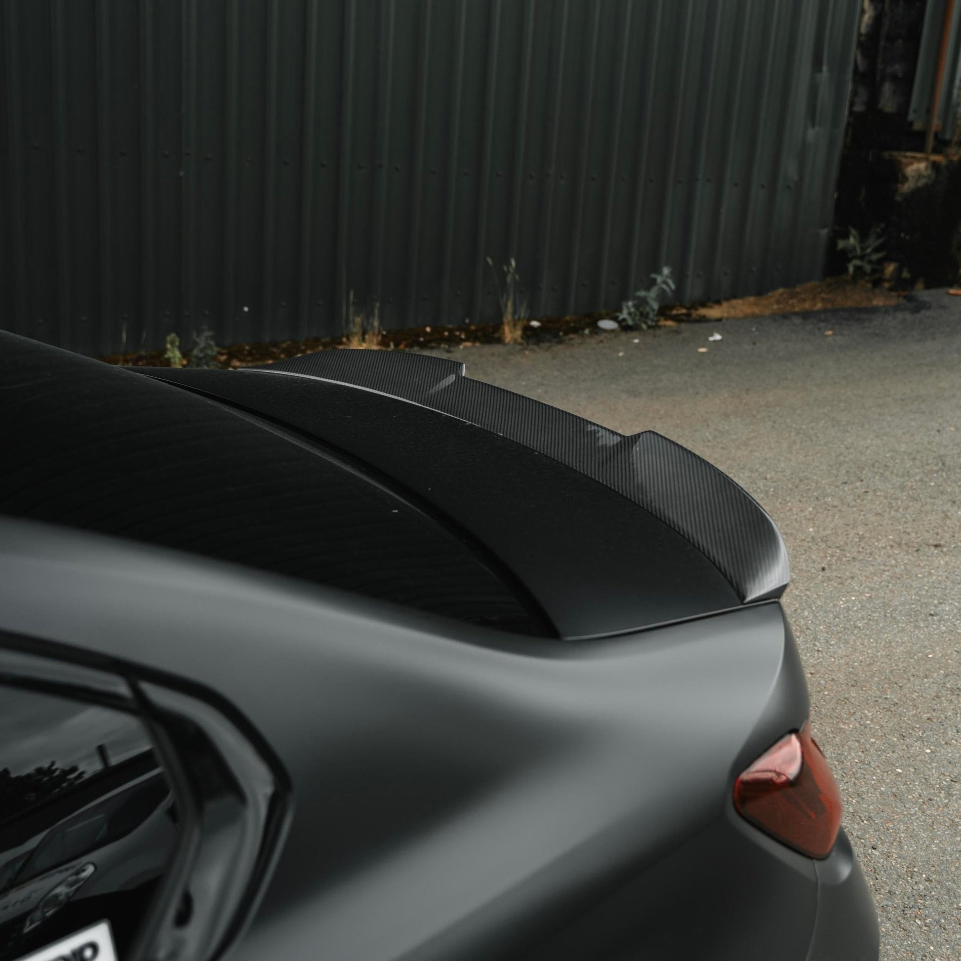 BMW M3 G80 & 3 Series G20 Pre - preg Carbon Fibre PR - 1 Rear Spoiler by Trevora (2018+) - Evolve Automotive