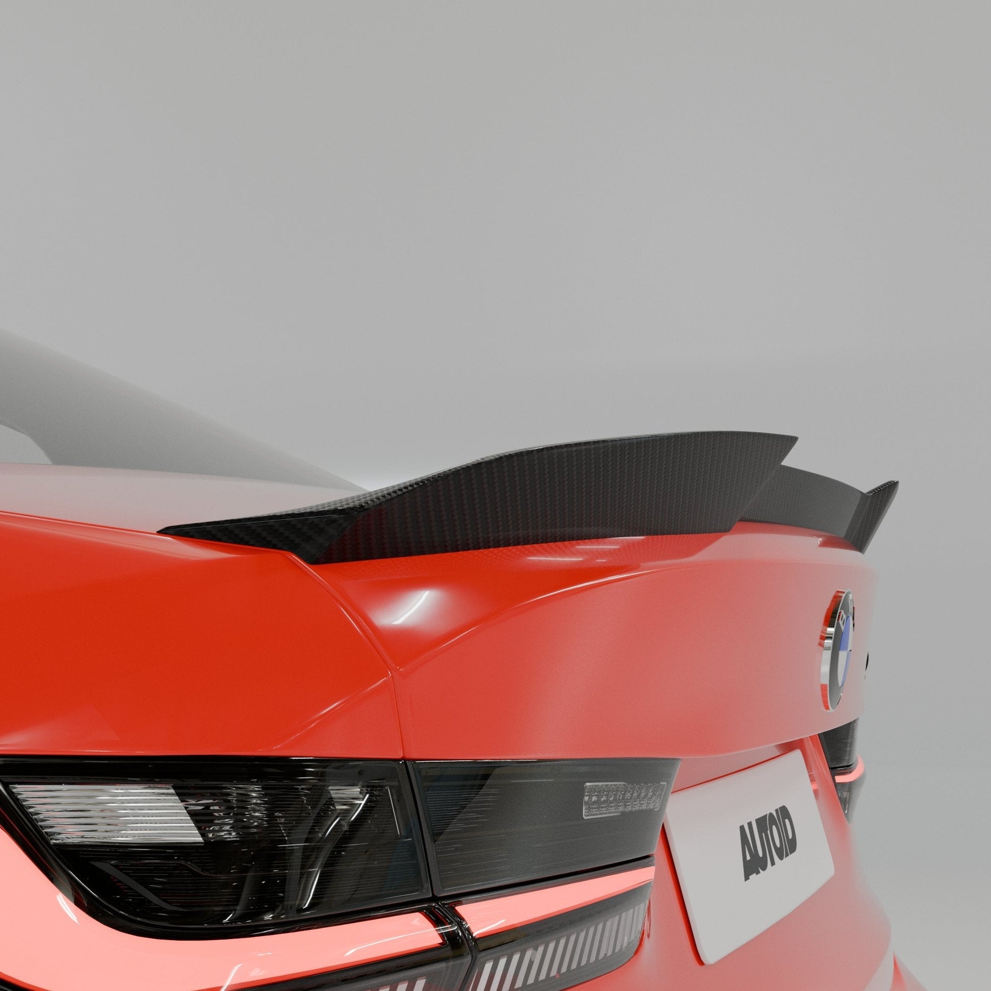 BMW M3 G80 & 3 Series G20 Pre - preg Carbon Fibre PR - 1 Rear Spoiler by Trevora (2018+) - Evolve Automotive