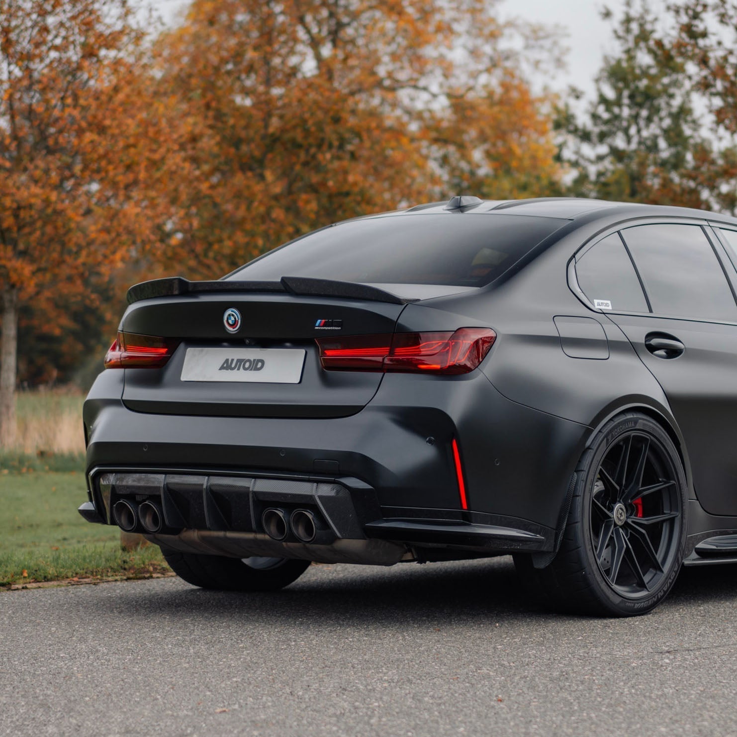 BMW M3 G80 & 3 Series G20 Pre - preg Carbon Fibre PR - 1 Rear Spoiler by Trevora (2018+) - Evolve Automotive