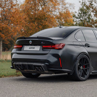 BMW M3 G80 & 3 Series G20 Pre - preg Carbon Fibre PR - 1 Rear Spoiler by Trevora (2018+) - Evolve Automotive