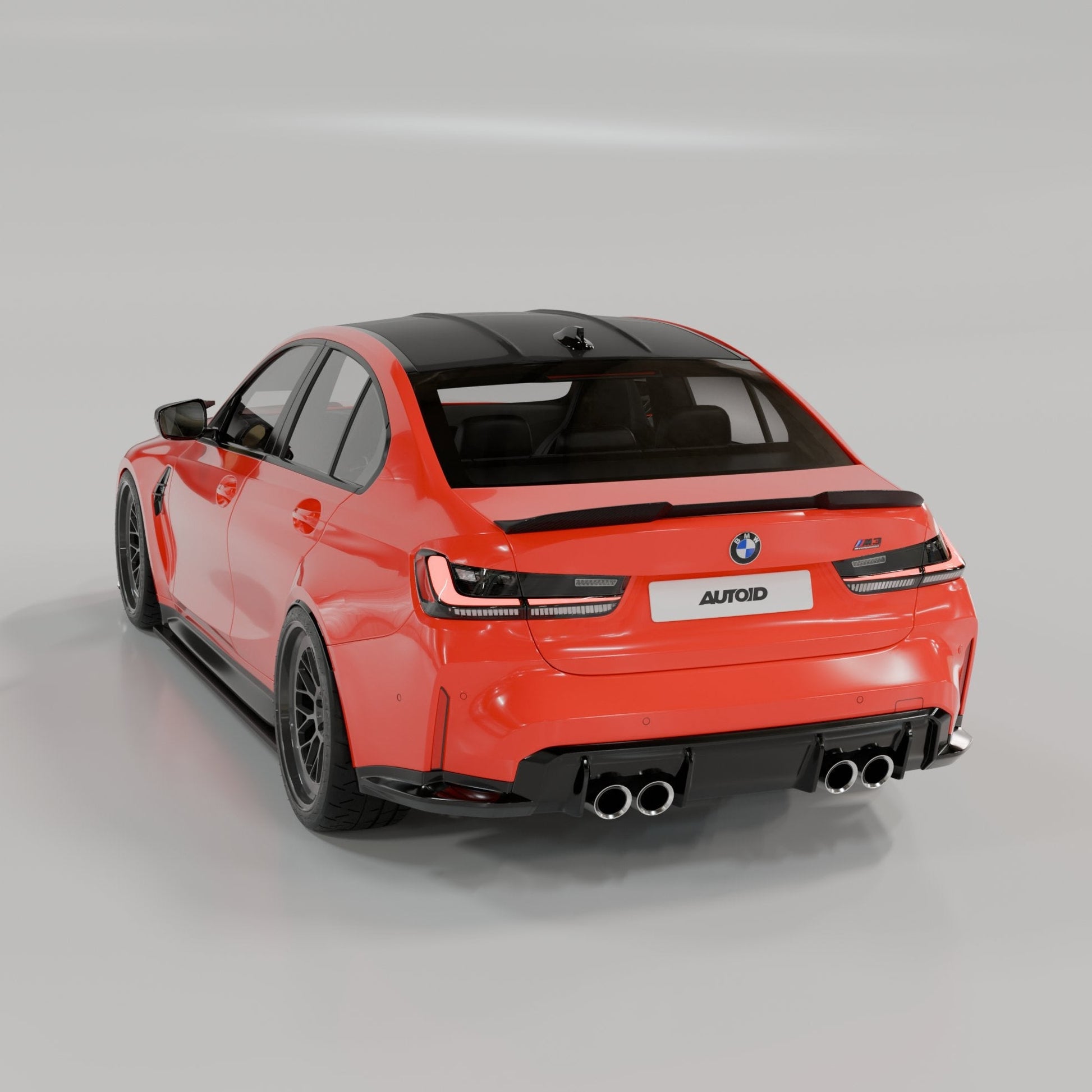 BMW M3 G80 & 3 Series G20 Pre - preg Carbon Fibre PR - 1 Rear Spoiler by Trevora (2018+) - Evolve Automotive