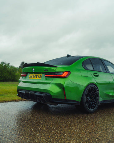 BMW M3 G80 & BMW 3 Series G20 Pre-Preg Carbon Fibre Ducktail Rear Spoiler by FORM (2018+) - Evolve Automotive