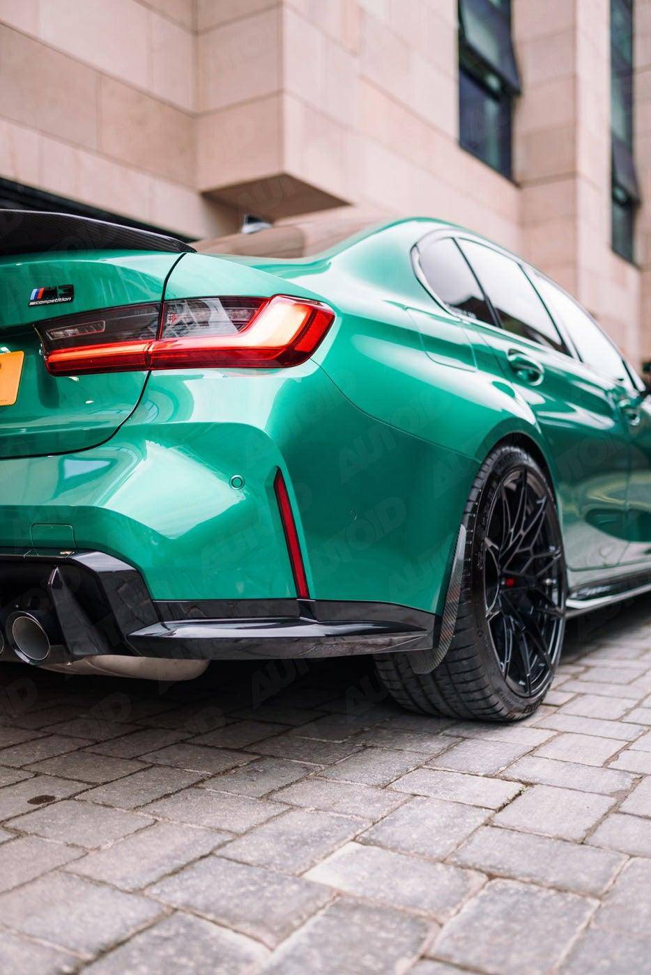 BMW M3 G80 & BMW 3 Series G20 Pre-Preg Carbon Fibre Ducktail Rear Spoiler by FORM (2018+) - Evolve Automotive