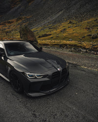BMW M3 G80 G81 & BMW M4 G82 G83 Pre - Preg Carbon Fibre ID - 01 Front Splitter by Trevora (2021+) - Evolve Automotive