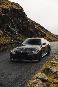 BMW M3 G80 G81 & BMW M4 G82 G83 Pre - Preg Carbon Fibre ID - 01 Front Splitter by Trevora (2021+) - Evolve Automotive